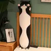 Almofada Longa em Formato de Gato Transfronteiriça, Boneca de Pelúcia Grande Fofa, Brinquedo Preguiçoso para Dormir Abraçando as Pernas, Boneca de Brinquedo de Pelúcia