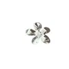 Anillo de Perlas de Imitación de Alta Gama para Mujer, Exquisito y Lujoso Anillo Abierto de Malla Floral, Estilo de Nicho de Moda para el Dedo Índice