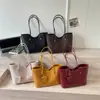 Bolso de Mano de Mimbre de Alta Gama Otoño Textura Tejida Bolso de Mujer 2026 Nueva Moda Bolso Tote de Hombro Único