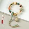 Pulseira de rosário Duobao Duofu Bodhi natural pingente de cabaça fofo pet que reduz a idade mori para homens e mulheres casal brincar de segurar na mão