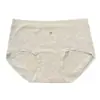 Nueva ropa interior de algodón puro para mujer, con algodón completo, longitud extendida, refuerzo antibacteriano, diseño sin costuras, tejido hipoalergénico, ajuste cómodo, material transpirable y corte triangular de cintura media