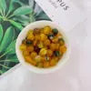 Pulseira de Contas Soltas de Ágata Bicolor Natural Contas para DIY Pulseira Tecida à Mão de Cristal Acessórios de Joias