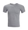 Conjunto de camisetas de manga corta con cuello redondo en blanco al por mayor de verano, ropa de trabajo, actividades, impresión de mapas, publicidad cultural, camisa personalizada