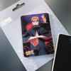 Naruto Organización Akatsuki Itachi Imán para Refrigerador Tarjeta Acrílica de Dibujos Animados Anime Japonés Magnético Naruto Imán para Refrigerador