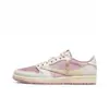 Zapatos AJ1 Cruzando Putian Blanco Marrón Swoosh Invertido Negro Samurái Moca Comercio Exterior Qiao 1 Colaboración Hombres Mujeres Zapatos Deportivos de Baloncesto