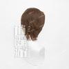 Xiaoyaoyou Xie Yuchen cos Peluca Notas de Robo de Tumbas Para Cabello Flequillo Simula Cuero Cabelludo Humano Parte Superior cosplay Cabello Corto