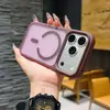 Adecuado para iPhone 18 Pro Max, funda magnética original con tacto de piel y botón de IA, funda protectora anti-caídas Apple 17