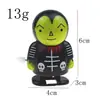 Relógio de Dentes Saltitantes Brinquedo de Corda Dentes Saltitantes Dentes de Fantasma Vampiro Halloween Natal Pequeno Presente Brinquedo de Corda