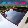 Tira de Sellado en Forma de T Tira Impermeable para Techo Solar en Forma de T Parabrisas Delantero Ventana de Coche Techo de Coche Accesorios a Prueba de Fugas y Lluvia