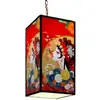 Fábrica de Faroles Farol de Piel de Oveja Impermeable para Exteriores Lámpara Colgante Antigua China Decoración de Melón de Invierno Imitación de Piel de Oveja Artesanía Antigua