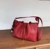 Bolso Cruzado Oubena Rojo para Mujer Bolso Tote de Gran Capacidad Bolso de Mano Pequeño Bolso de Novia Bolso de Viaje para Mujer
