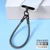 Cordón para teléfono móvil, correa para la muñeca, bandolera corta, para colgar en la espalda, con doble hebilla y anilla, resistente a caídas.
