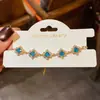 Pulseira Geométricas de Flor com Zircônia Super Brilhante para Mulheres, de Alta Qualidade, Luxo Leve, Fashion, Versátil, de Nicho, Joia de Mão Exquisita e Elegante