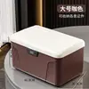 Caja de almacenamiento con protección de contraseña para objetos de valor, caja de almacenamiento de plástico para documentos privados, caja de almacenamiento con cerradura para organización del hogar y del coche
