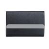 Pacote com 9 cigarros médios, estilo nicho portátil, estojo para cigarros moderno, placa horizontal, capa magnética com aba, personalidade