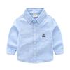 Camisas de Manga Larga para Niños Primavera Nuevas Camisas Blancas para Bebé Niños 1 Año 3 Niños Bebé Niños y Niñas Camisas