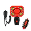 Luz para Bicicleta de Montanha, Lanterna de Cabeça, Luz com Buzina, Carregamento USB, Buzina, Campainha, Lanterna Traseira, Acessórios de Equipamentos de Ciclismo