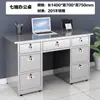 Banco de Taller con Cajón Engrosado, Escritorio de Computadora para Oficina, Escritorio de Oficina de Acero Inoxidable 304, Mesa de Operaciones para Laboratorio Médico