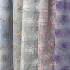 Direto da fábrica Bordado DIY Indústria pesada Renda solúvel em água Bordado tingido em fio Tecido de bordado rosa