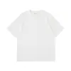 Camiseta impresa de algodón puro de peso pesado 240G con estampado digital personalizado, corte holgado para hombre, marca de moda, cuello redondo, manga corta, moda unisex de verano