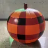 Calabaza Inflable Nueva de Halloween Transfronteriza Decoración de Patio Exterior Linterna de Calabaza Accesorios de Calabaza Ovalados Adornos