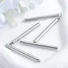Pingente Grande de Anel Soldado com Haste Reta Redonda Aço Inoxidável Acessórios para Joias DIY Colar Brincos Transfronteiriços Pingentes de Alta Qualidade