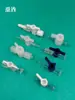 Conector de Válvula de Dos Vías Luer de Material de PC, Válvula Pequeña de Dos Vías, Válvula de Dos Vías Macho y Hembra, Conector de Tubo de Conexión Directa para Manguera de Plástico