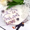 Adesivos faciais de strass estilo europeu e americano, adesivos faciais florais degradê personalizados, decoração DIY de papel strass para festas e apresentações de palco