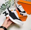 Zapatos Deportivos de Malla Transpirable de Piel de Vaca, Marca H Nueva Europea y Americana, Transpirables, Modernos, Mismo Estilo que Celebridades de Internet, Cómodos, para Hombre, Venta al por Mayor, Running