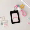 Hisocute Estilo Coreano Colección de Portatarjetas de 3 pulgadas, Almacenamiento de Fotos de Celebridades y Colgador de Exhibición con Cubierta Protectora, Múltiples Estilos Disponibles
