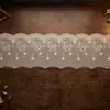 227439 Saia Novo Estilo com Barra Bordada em Renda, Tecido de Malha Perfurada, Acessórios para Roupas Femininas e Infantis Atacado
