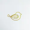 Nuevo clip para papel de pájaro dorado clip para papel creativo fabricantes al por mayor clip para papel de animal pin de oficina lindo