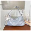 Bolsa de Ombro Versátil de Alta Costura para o Dia a Dia Transfronteiriça para Mulheres Verão 2026 Nova Bolsa Tote Transversal de Grande Capacidade