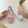 Portatarjetas Retráctil con Cuerda Larga Ji Yikawa Moda de Gama Alta Simple Tarjeta de Campus Tarjeta de Comida Estilo Ins Lindo Estudiante