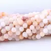 Polvo de Piedra Natural Aventurina Cuentas Redondas Cuentas Sueltas Pulsera DIY Collar Accesorios de Joyería Cuentas Semi-Terminadas Venta al por Mayor Estilo Lujo Ligero