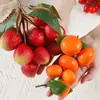 Modelo de guirnalda de frutas de simulación longan cereza arándano rojo guirnalda naranja dulce espuma de plástico fruta falsa decoración accesorios para fotografía