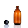 Suministro Local de Fábrica Botella de Reactivo de 250 ml Botella de Líquido Oral de 30 ml Botella de Vidrio Marrón para Enzimas Botella para Jarabe