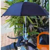 Taiwan Motocicleta Guarda-chuva Pequeno Brinquedo Guarda-chuva Carro Elétrico Carro a Bateria Entrega para Levar Ciclismo Suporte para Celular Guarda-chuva Pequeno à Prova d'Água