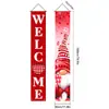 Decoración de Fiesta de Parejas Transfronteriza para el Día de San Valentín Cortina de Puerta Bandera Colgante para Porche Día de San Valentín Chino Romántico Venta al por Mayor