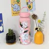 Taza Termo de Gran Capacidad Estilo Nuevo Transfronterizo Dibujos Animados Portátil al Vacío para Niños Estudiantes Deportistas Botella de Agua Taza de Agua Impresa para Exteriores
