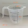 Tazas medidoras transparentes esenciales con básculas para hornear en la cocina, herramientas de medición precisas, juego de cucharas medidoras para hornear