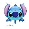 Globos de Papel de Aluminio de Lilo y Stitch Dibujos Animados Juguetes de Cumpleaños para Niños Decoraciones para Fiestas Mayorista Mini Inflables