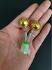 Cor Sino cor de cobre sino grande equipamento de pesca sino duplo rebite Sino equipamento de pesca suprimentos de pesca