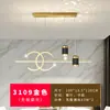 Candelabro para restaurante, moderno y sencillo, nuevo modelo 2026, estilo de lujo ligero, adecuado para comedor del hogar, mesa con fuente de luz que protege los ojos
