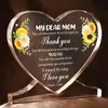 Enfeites de marca de acrílico transfronteiriços, artesanato personalizado, mesa para o dia das mães, dia dos pais, presentes de Natal, Halloween