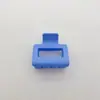 Presilha de Garra Quadrada Fosca Oufel, Grampo Triângulo Grande, Presilha Tubarão para Rabo de Cavalo Alto, Acessório de Cabelo, Presilha de Garra para Rabo de Cavalo Alto