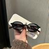 Armação de óculos para miopia ultraleve feminina com potência ajustável óculos de sol masculinos com placa anti-luz azul armação pequena olhos de gato óculos de sol polarizados