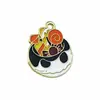 Accesorios decorativos de goteo de aceite para Halloween Colgantes DIY de calabaza, fantasma, calavera Cadenas para teléfono Llaveros Adornos