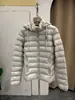 Chaqueta acolchada de algodón ligera transfronteriza para mujer con capucha, prenda exterior casual
