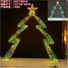 Decoraciones navideñas brillantes, arco dorado y conjunto de pesebre, decoración de escaparate para escenas de hotel y comerciales, accesorios para arreglos exteriores